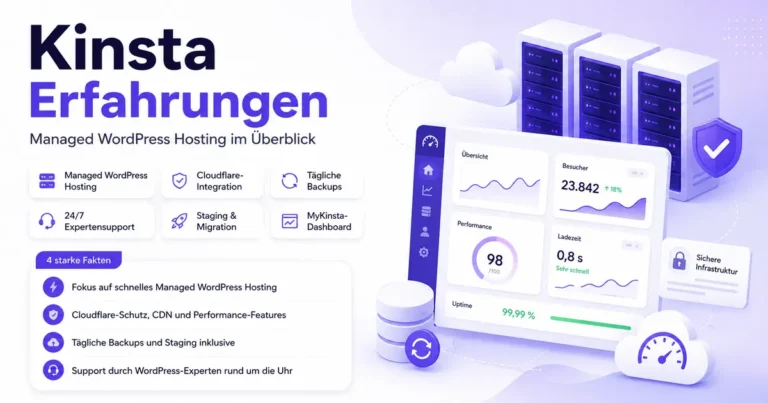 Kinsta Erfahrungen – Managed WordPress Hosting im Überblick